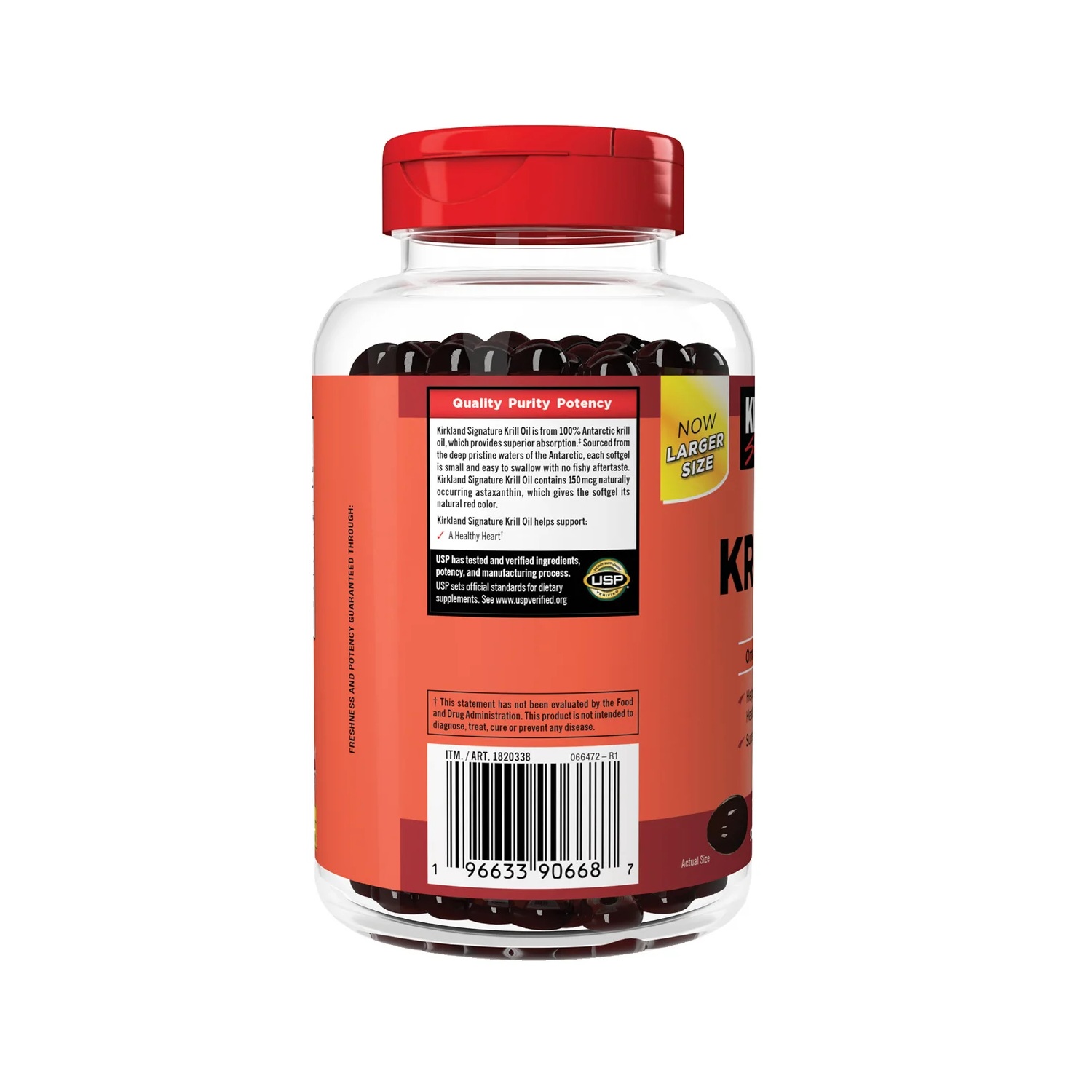 Krill Oil 500 mg Kirkland 160 Capsulas Blandas_2
